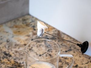 The Golde Superwhisk making whipped cream