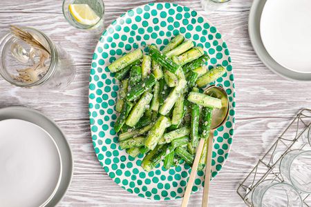 creamy cucumber salad